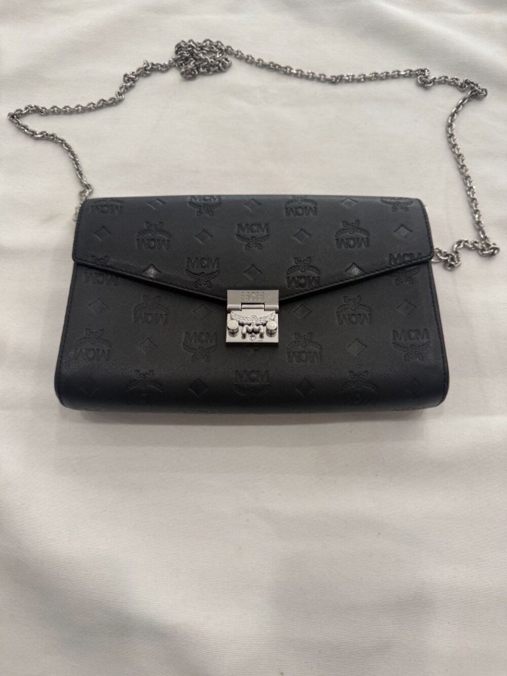 MCM Medium Millie Crossbody Bag-Black
